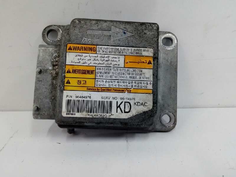 Recambio de centralita airbag para chevrolet matiz s referencia OEM IAM 96484976  