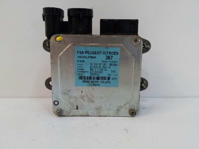 Recambio de modulo electronico para citroën c2 furio referencia OEM IAM 9650836780 CENTRALITA DIRECCION 6900000498