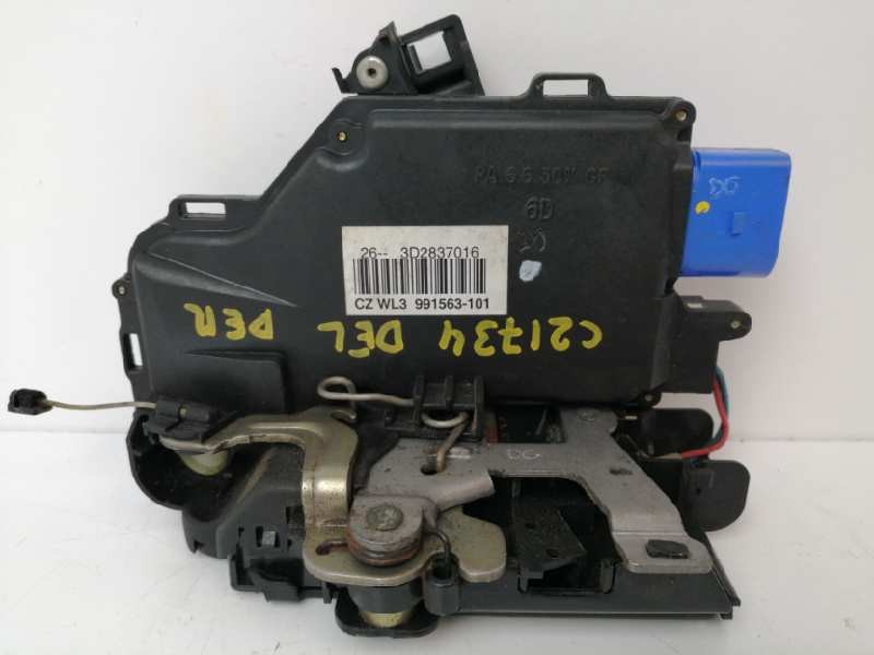 Recambio de cerradura puerta delantera derecha para volkswagen touareg (7la) tdi r5 referencia OEM IAM 3D2837016  