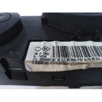 Recambio de mando climatizador para renault scenic ii confort expression referencia OEM IAM 8200501461  