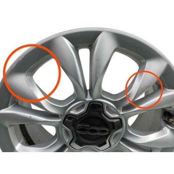 Recambio de llanta para fiat 500 x (334) 1.6 16v cat referencia OEM IAM 735624967 7JX17H2 ET40 5H 5X110