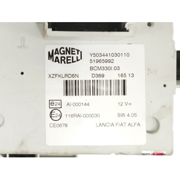 Recambio de caja reles / fusibles para fiat 500 l (330) 1.3 16v jtd cat referencia OEM IAM 51965992  