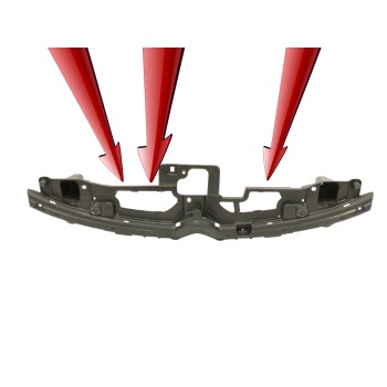 Recambio de panel frontal para citroën c4 picasso 1.2 12v e-thp referencia OEM IAM 9676051877 OBSERVAR FOTOS 