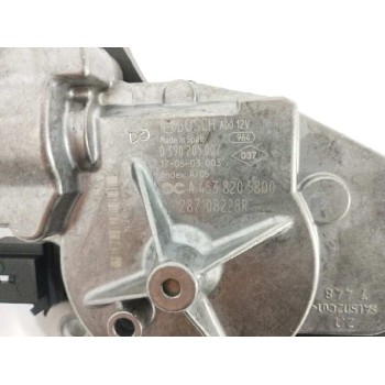 Recambio de motor limpia trasero para renault kadjar 1.6 dci diesel fap energy referencia OEM IAM 287108228R 0390205007 A4538205