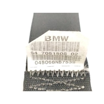 Recambio de cinturon seguridad trasero derecho para bmw x5 (e53) 3.0 turbodiesel cat referencia OEM IAM 7051508  