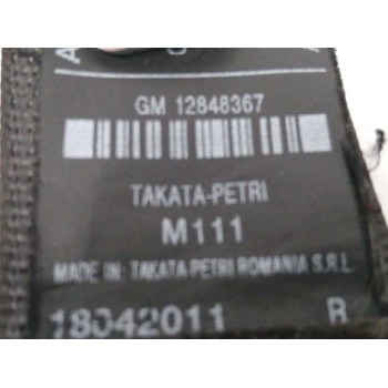 Recambio de cinturon seguridad delantero derecho para opel insignia berlina 2.0 cdti cat referencia OEM IAM 12848367  