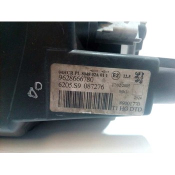 Recambio de faro derecho para peugeot 206 berlina xs referencia OEM IAM 9628666780  
