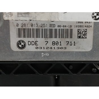 Recambio de centralita motor uce para bmw serie 3 berlina (e90) 320d referencia OEM IAM 7801711 0281013251 
