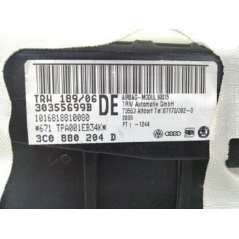 Recambio de airbag delantero derecho para volkswagen passat berlina (3c2) 2.0 tdi referencia OEM IAM 3C0880204D  