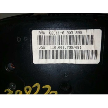 Recambio de cuadro instrumentos para bmw serie 5 berlina (e39) 2.5 turbodiesel cat referencia OEM IAM 62116903800 110008735091 