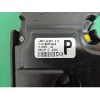 Recambio de mando climatizador para honda civic berlina 5 (fk) 1.8 vtec cat referencia OEM IAM 79600SMGG4  