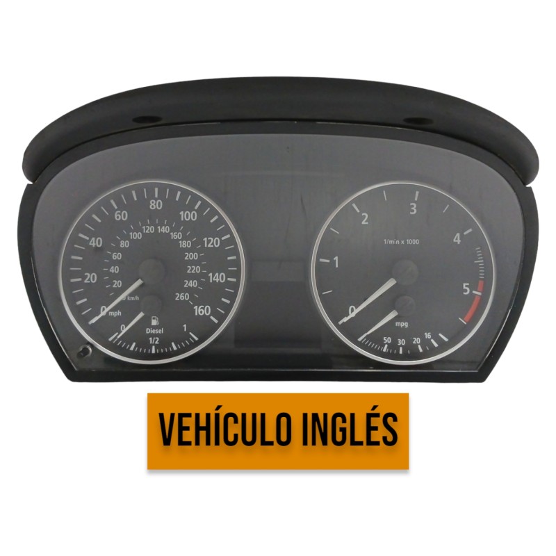 Recambio de cuadro instrumentos para bmw serie 3 berlina (e90) 320d referencia OEM IAM A2C53113047 VEHICULO INGLES 