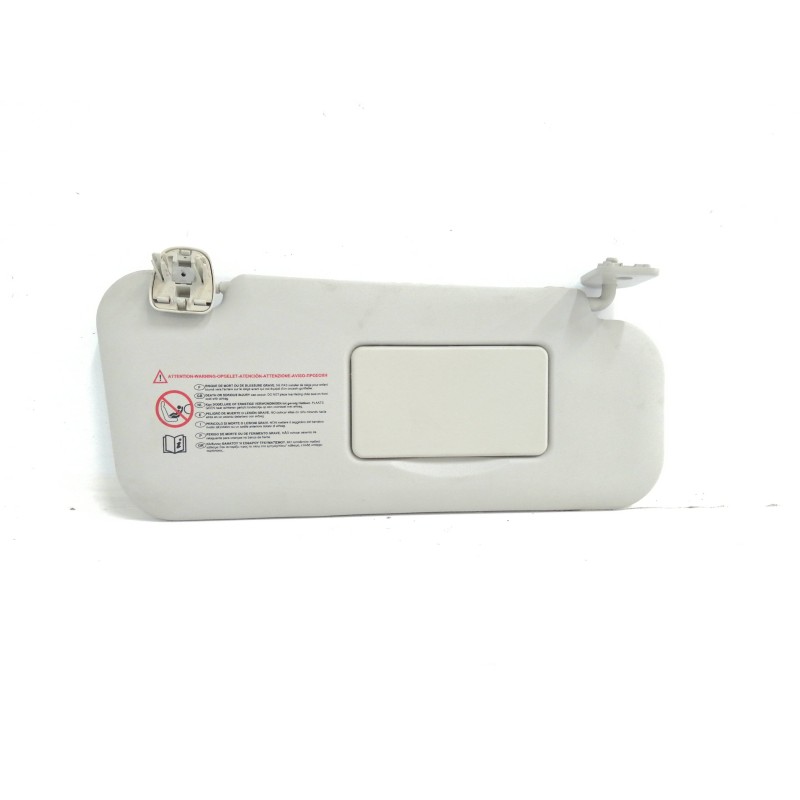 Recambio de parasol derecho para peugeot 207 1.6 hdi fap cat (9hz / dv6ted4) referencia OEM IAM 16064158BJ  