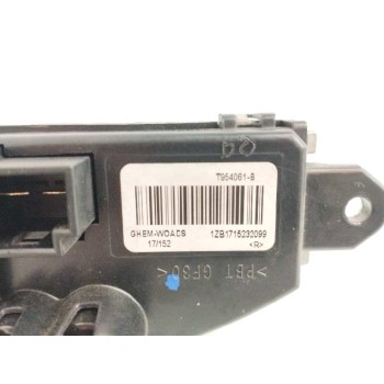 Recambio de resistencia calefaccion para renault kadjar 1.6 dci diesel fap energy referencia OEM IAM T954061B  