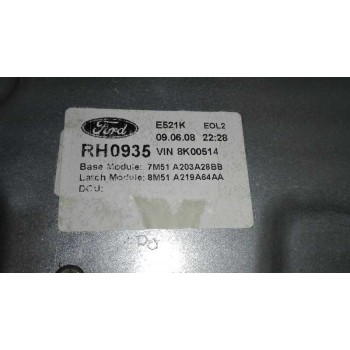 Recambio de elevalunas delantero derecho para ford focus lim. (cb4) trend referencia OEM IAM TIJERA 4M5T14553 