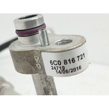 Recambio de tubos aire acondicionado para volkswagen polo v (6r1, 6c1) 1.0 referencia OEM IAM 6C0816721  