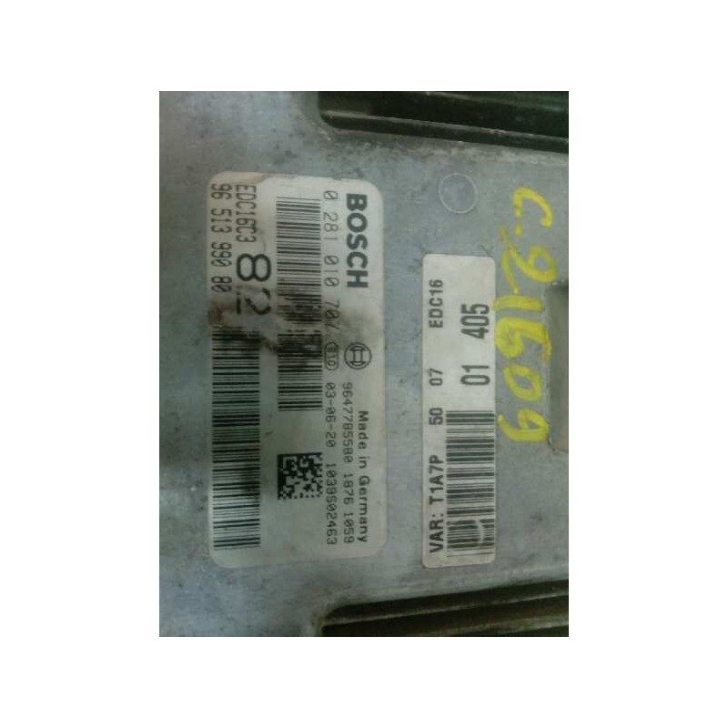 CENTRALITA MOTOR UCE 0281010707