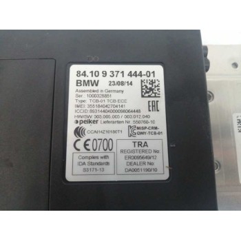 Recambio de modulo electronico para bmw serie 7 (f01/f02) 750ld xdrive referencia OEM IAM 84109371444  