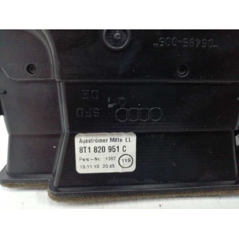 Recambio de rejilla aireadora para audi a4 ber. (b8) 2.0 16v tdi referencia OEM IAM 8T1820951C CENTRAL 
