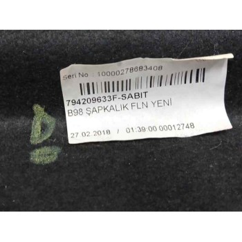 Recambio de bandeja trasera para renault clio iv (bh_) 0.9 tce 90 referencia OEM IAM 794209633F  