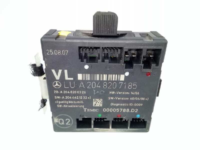 Recambio de modulo electronico para mercedes-benz clase c (w204) berlina 3.0 cdi cat referencia OEM IAM A2048207185 Recambio de modulo electronico para mercedes-benz clase c (w204) berlina 3.0 cdi cat referencia OEM IAM A2048207185