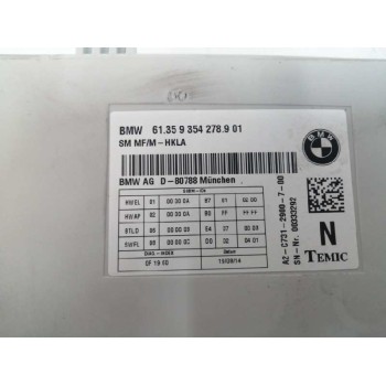 Recambio de modulo confort para bmw serie 7 (f01/f02) 750ld xdrive referencia OEM IAM 61359354278  