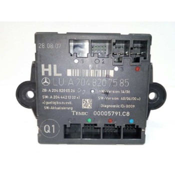 Recambio de modulo electronico para mercedes-benz clase c (w204) berlina 3.0 cdi cat referencia OEM IAM A2048207585  