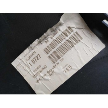 Recambio de paragolpes trasero para fiat panda (319) 1.2 cat referencia OEM IAM 07356669940  