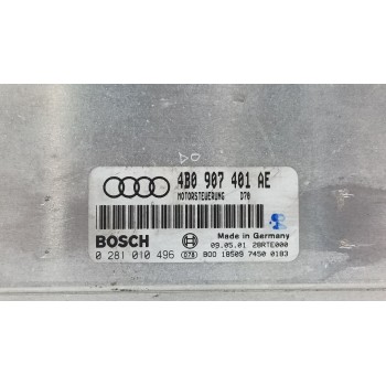 Recambio de centralita motor uce para audi a6 c5 (4b2, 4b4) 2.5 tdi referencia OEM IAM 4B0907401AE  0281010496