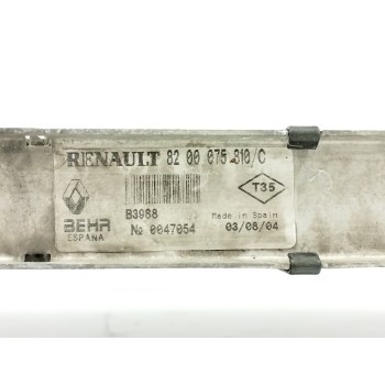 Recambio de intercooler para renault espace iv (jk0) dci turbodiesel referencia OEM IAM 8200075810C  