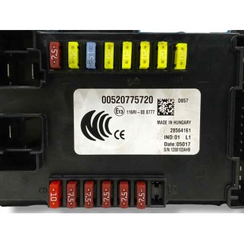 Recambio de caja reles / fusibles para fiat 500 x (334) 1.6 16v cat referencia OEM IAM 00520775720  