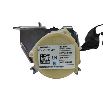 Recambio de cinturon seguridad trasero izquierdo para fiat 500 l (330) 1.3 16v jtd cat referencia OEM IAM 07355710690  