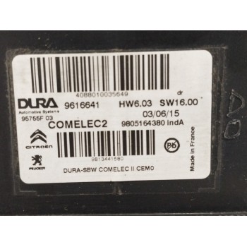 Recambio de centralita cambio automatico para citroën c4 picasso 1.6 blue-hdi fap referencia OEM IAM 9805164380  