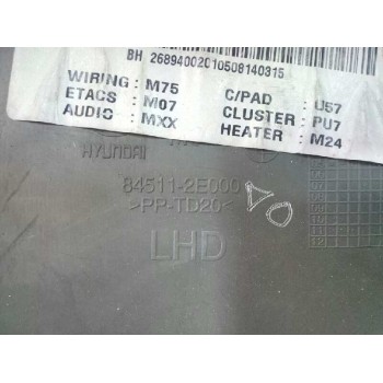 Recambio de guantera para hyundai tucson (jm) 2.0 crdi a las 4 ruedas referencia OEM IAM 845112E000  