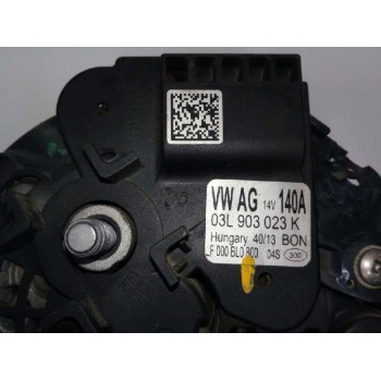Recambio de alternador para audi a3 sportback (8va) ambiente referencia OEM IAM 03L903023K OBSERVAR FOTOS 140A