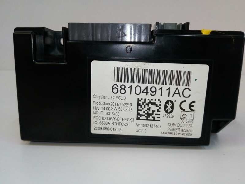 Recambio de modulo electronico para jeep compass 2.2 crd cat referencia OEM IAM 68104911AC  