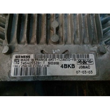 Recambio de centralita motor uce para ford focus berlina (cap) trend referencia OEM IAM 6M5112A650YB 5WS40512BT 