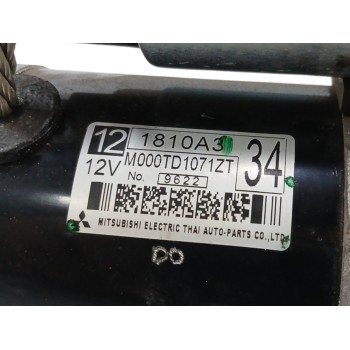 Recambio de motor arranque para mitsubishi space star (a00) 1.2 referencia OEM IAM 1810A3 M000TD1071ZT 