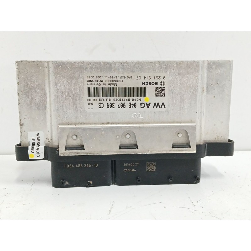 Recambio de centralita motor uce para volkswagen polo v (6r1, 6c1) 1.0 referencia OEM IAM 04E907309CB  0261S14671