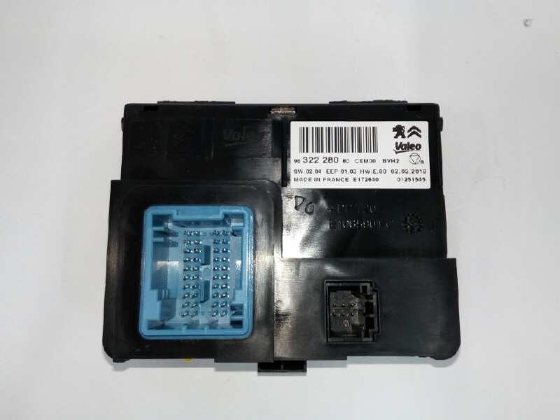 Recambio de modulo electronico para peugeot 308 1.2 12v e-thp referencia OEM IAM 9832228080  
