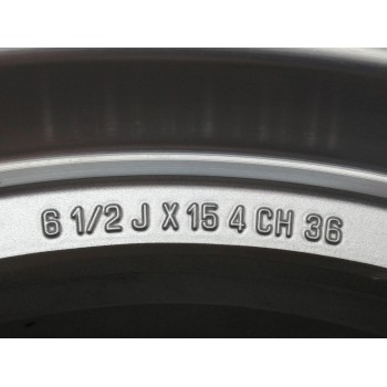 Recambio de llanta para renault 21 berlina (b/l48) txi referencia OEM IAM 7700794527 6,5JX15 CH36 MONTE CARLE