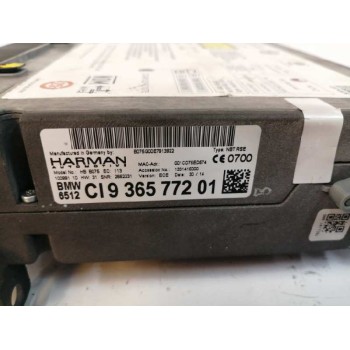 Recambio de sistema audio / radio cd para bmw serie 7 (f01/f02) 750ld xdrive referencia OEM IAM 65129365772  