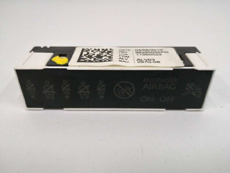 Recambio de modulo electronico para peugeot 308 1.2 12v e-thp referencia OEM IAM 9825205380 INDICADOR AIRBAG 98285055PR Recambio de modulo electronico para peugeot 308 1.2 12v e-thp referencia OEM IAM 9825205380 INDICADOR AIRBAG 98285055PR
