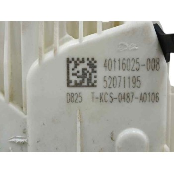 Recambio de cerradura puerta delantera izquierda para fiat 500 x (334) 1.6 16v cat referencia OEM IAM 40116025 52071195 