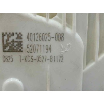 Recambio de cerradura puerta delantera derecha para fiat 500 x (334) 1.6 16v cat referencia OEM IAM 40126025 52071194 