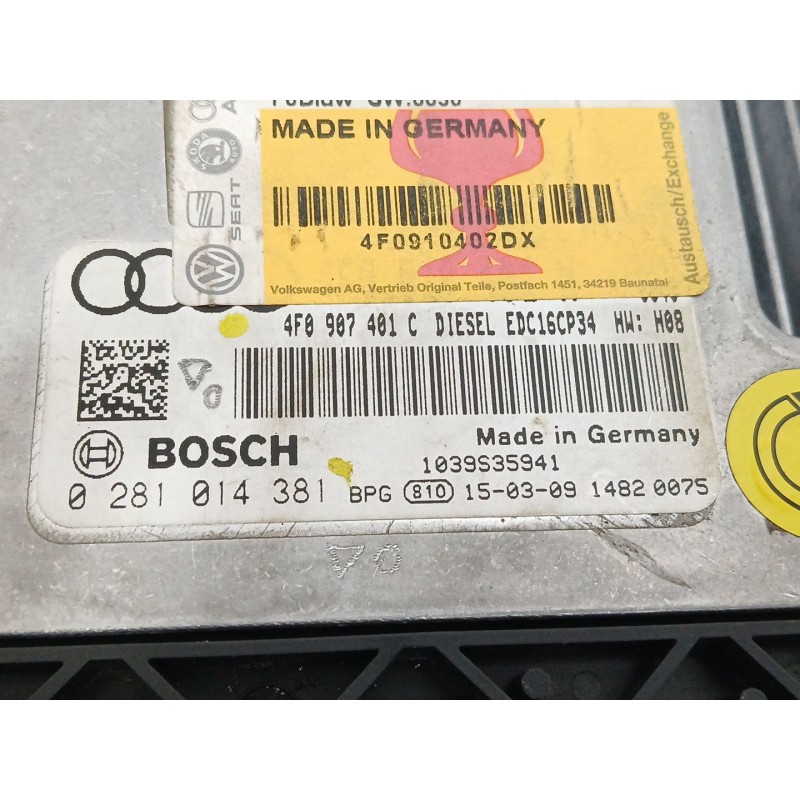 CENTRALITA MOTOR UCE 0281014381