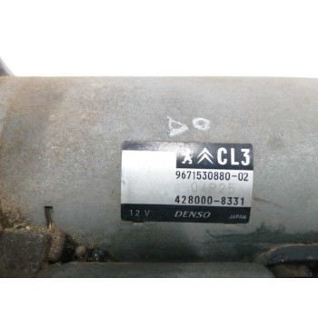 Recambio de motor arranque para peugeot 208 1.2 12v vti referencia OEM IAM 9671530880 4280008331 