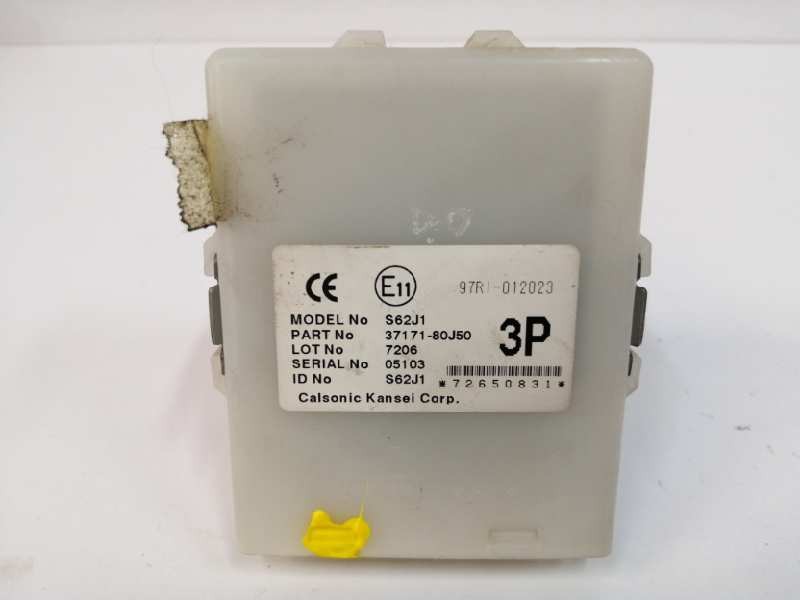 Recambio de modulo electronico para suzuki sx4 rw (ey) glx referencia OEM IAM 3717180J50 Recambio de modulo electronico para suzuki sx4 rw (ey) glx referencia OEM IAM 3717180J50