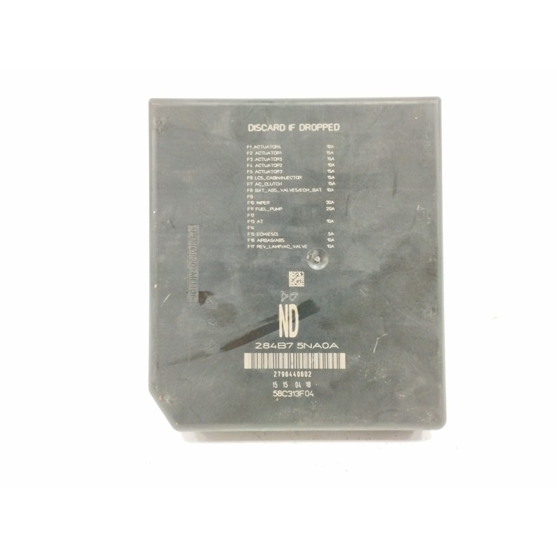 Recambio de caja reles / fusibles para nissan pulsar hatchback (c13) 1.2 dig-t referencia OEM IAM 243111HA0A  