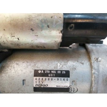 Recambio de motor arranque para mercedes-benz clase b (w246) 1.8 cdi cat referencia OEM IAM A2709060026 4280009140 